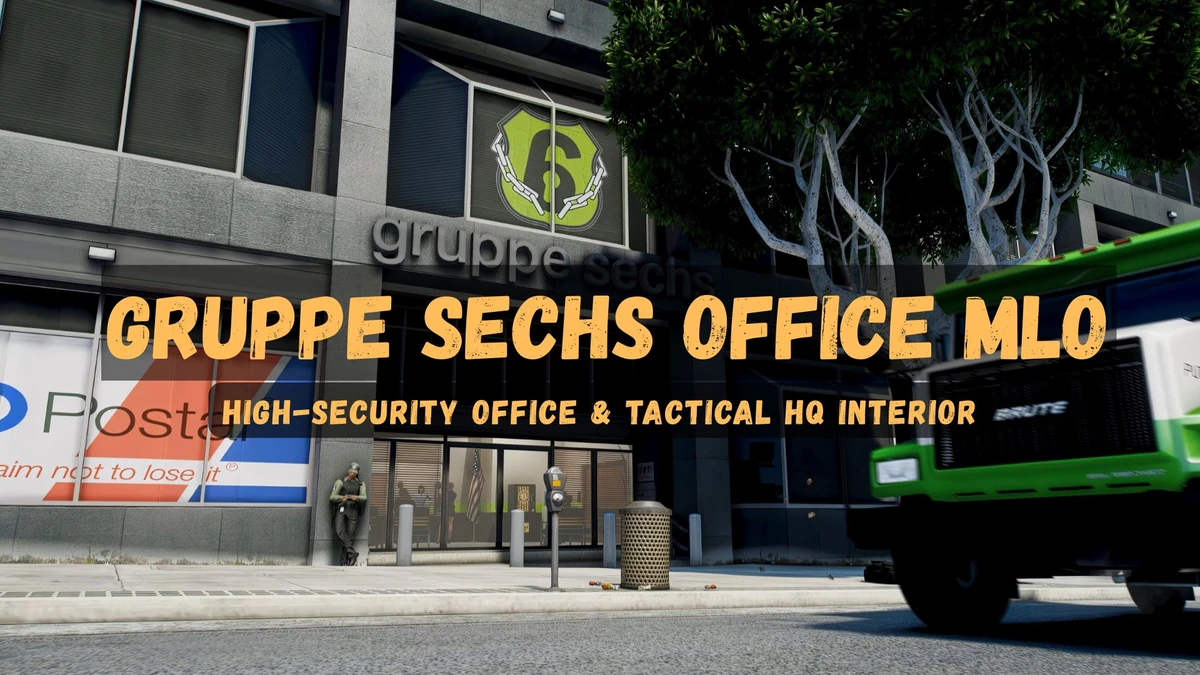 Gruppe Sechs Office MLO FiveM – High-Security Office